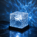 Hyggo Aurora Kubus met blauw watereffect