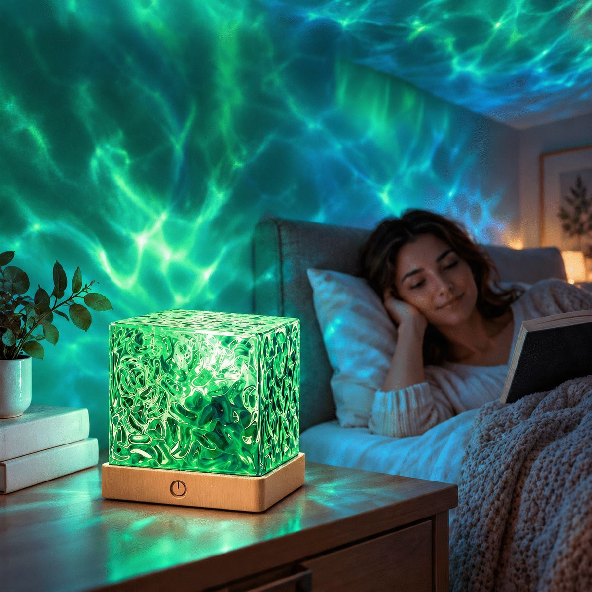 Hyggo Aurora in de kleur Noorderlicht