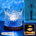 Cadeauset: Aurora Kroon met Saturnus-kristalbol