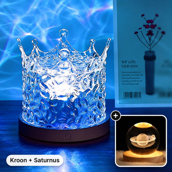 Kroon / + Kristalbol Saturnus